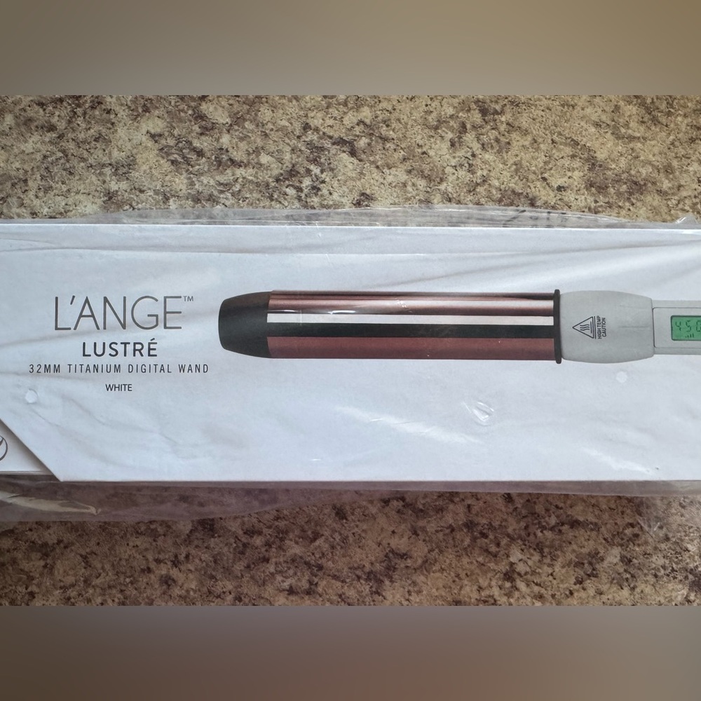 Lange Lustre 32mm Titanium Digital Wand - White